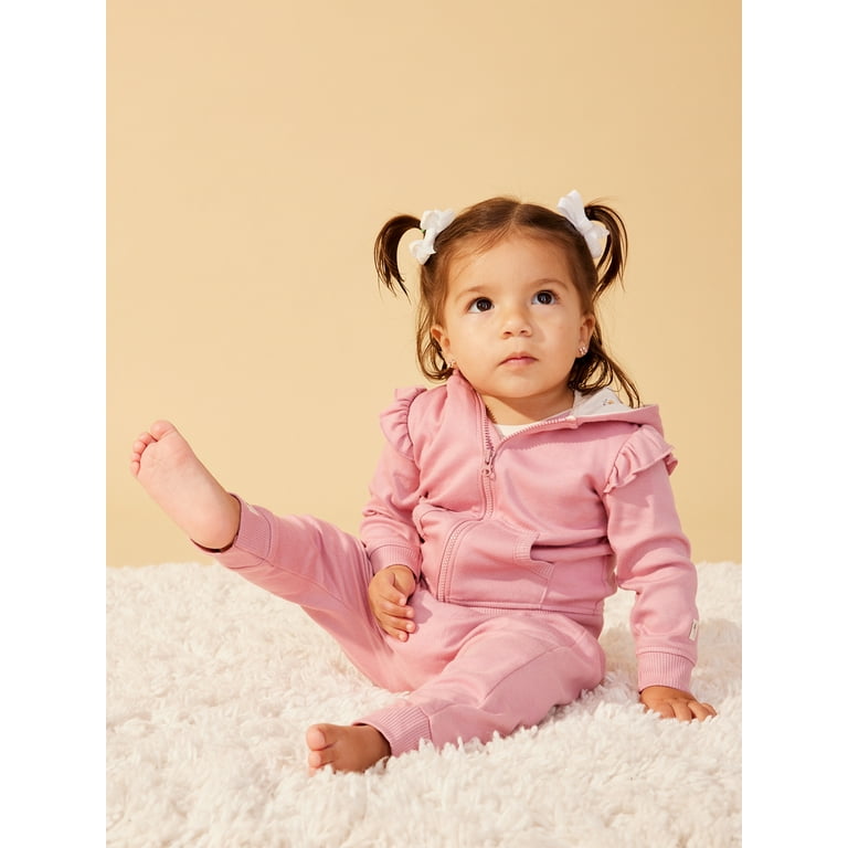 Little Star Organic Baby 2Pc Hodie Jogger Set Size Newborn 24M