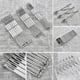 thumbnail image 4 of Dough Cutter Cake Divider, 7 Adjustable Stainless Steel Wheels Pastry Wheels, Multifunctional Stainless Steel-Yvan, 4 of 5