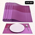 thumbnail image 4 of Decorative PVC Placemats for Dining Table, 4 of 7