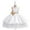 White, variant on KYAIGUO Flower Girl Satin Dresses for Kids Toddler Noble Short Princess Tutu Dress Wedding Party Mesh Outfit Party Ball Gowns Bow Birthday