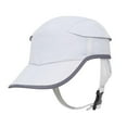 thumbnail image 2 of Gorra de béisbol transpirable, informal, cómoda de llevar, gorra de béisbol, gorra de surf, gorra para el sol gris claro, 2 of 9