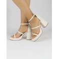 thumbnail image 1 of Sandalia con tacon Color Blanco Para Mujer De RBCOLLECTION, 1 of 4