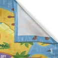 thumbnail image 3 of Kid's Activity Curtains 2 Panels Set, Finding Treasure of the Pirate Themed Board Game Style Colorful Island Map, Window Drapes for Living Room Bedroom, 55W X 39L Inches, Multicolor, by Ambesonne, 3 of 3