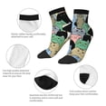 thumbnail image 3 of Bingfone Different Cats Design Patterned Men's Women's Casual Cotton Socks, 3 of 5