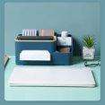 thumbnail image 4 of Multifunctional Tissue Box Desktop Organizer Paper Towel Dispenser Tissue Organizer Desktop Shelf Organizer Storage Organizer, 4 of 8