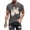 Dark Gray, variant on Mens Shirts Halloween Ghost Pumpkin T-shirt Short Sleeved Printed Round Neck Blouses Army Green M T-shirts for Men