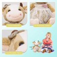 thumbnail image 3 of Rural Cow Stuffed Animals-Cute Stuffed Cow Plush with White Veil-Fluffy Cow Plush Toys-Comfortable for Birthday Gift 12.5 Inches, 3 of 4