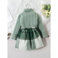 thumbnail image 3 of Bagilaanoe 2Pcs Little Girls Fall Clothes Long Sleeve Turtleneck Sweater  Tops + Plaid Skirt 4T 5T 6T 7T Kids Casual Skirt Set, 3 of 8