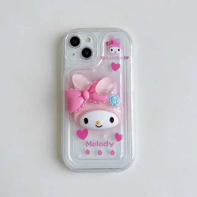 Cinnamoroll Dog Melody Rabbit Phone Case For iPhone 12 15 11 14 Pro Max 13 Mini Xs Xr X 7 6 8 15 Plus 6s Cover FGS