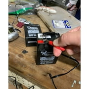 WILDGAME INNOVATIONS 6V / 12V eDRENALINE شاحن بطارية مغذي قوي طويل الأمد شاحن بطارية مع مفتاح جهد قابل للتعديل ومؤشر ضوء حالة الشحن
