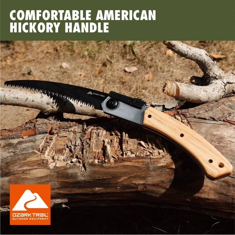 Ozark Trail Folding Camping Saw, 17-Inch, Hickory Handle photo 7