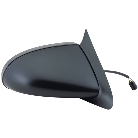 61523F - Fit System Passenger Side Mirror for 92-95 Ford Taurus SHO, Wagon, Mercury Sable Wagon, black, blue lens, non-foldaway, Power