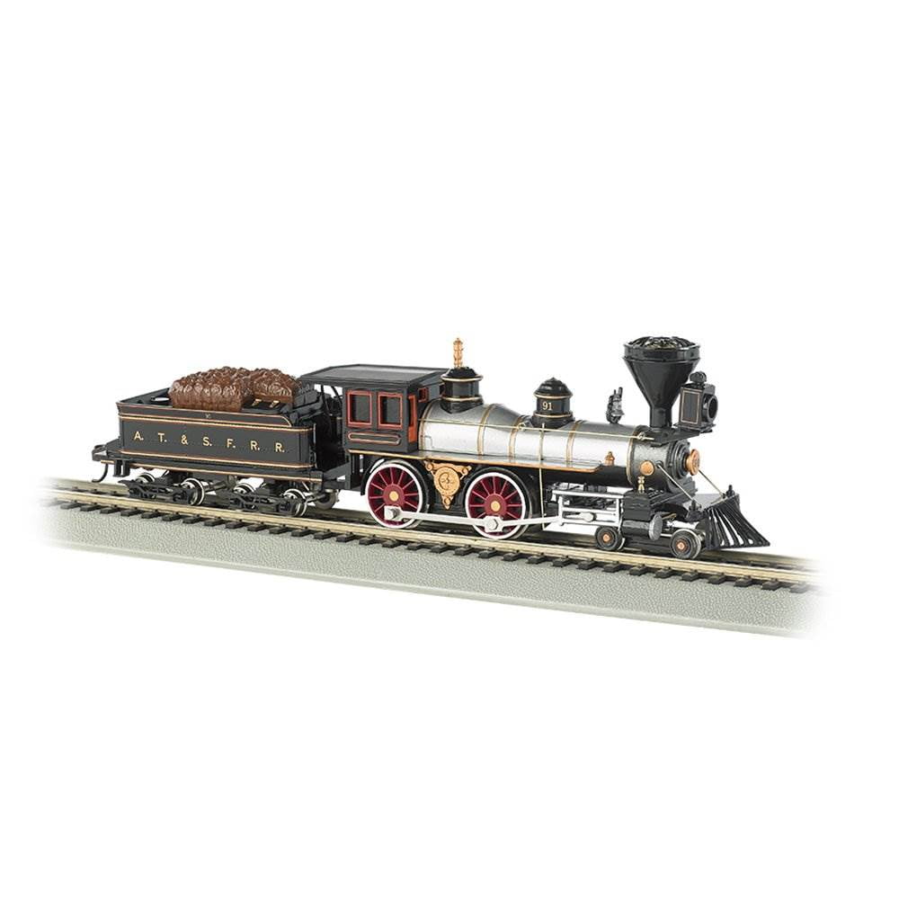 Bachmann Trains Santa Fe 91 Electric Train Model + Tender, HO Scale
