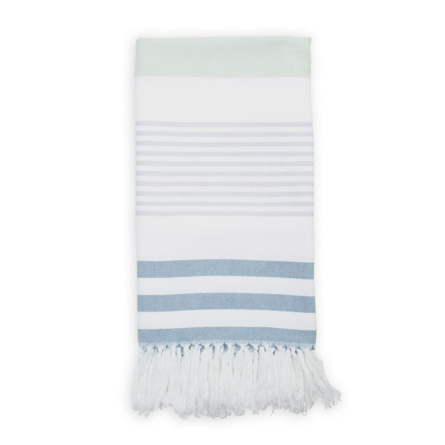 Lulujo - Serviette Turque - Bleu Aqueux