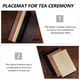 thumbnail image 3 of Kung Fu Tea Set Table Mat Photography Backdrop Natural Bamboo Tablemat Slat, 3 of 4