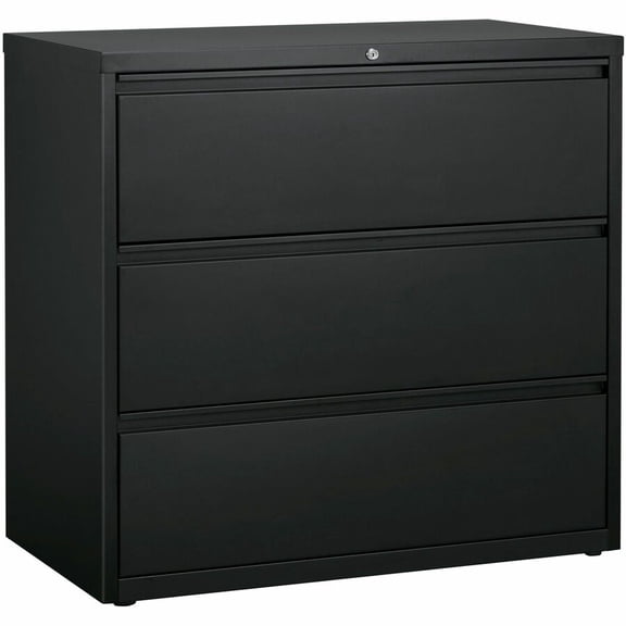 Lorell, LLR60405, Hanging File Drawer Charcoal Lateral Files, 1 Each, Charcoal