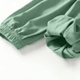 thumbnail image 5 of CYRBOKO Boys Jogger Pants, Breathable Summer Cotton Elastic Waist Athletic Pants Mint Green Size 4-5 T, 5 of 6