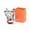 Orange, variant on 1 x Outdoor Portable Stove + Piezo Ignition, Picnic Camping Hiking Gas Stove Cookout Butane Burner