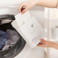thumbnail image 2 of Shengyu 24 Sheets/box Home Laundry Anti -dyeing Absorbent Paper Washing Machine Laundry Absorbent Cloth Fabric Color Grabber Cloth White 15*13*4cm 1Set, 2 of 6