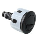 thumbnail image 1 of Lunfar （8×5×5cm） Toilet Flush Button, Toilet Button Pusher - Round Dual Push Button Toilet Flush Button | Wired Control Bathroom Accessories, Toilet Flush Button, 1 of 4