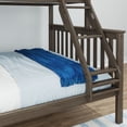 thumbnail image 6 of Max & Lily Solid Wood Twin XL over Queen Bunk Bed for Kids, Clay, 6 of 13