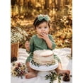 thumbnail image 5 of 2Bunnies Girls' 3T-12Y Boho Country Rustic Lace Scalloped Trim Sleeve Flower Girl Dress, 5 of 7