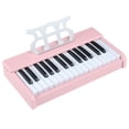 thumbnail image 1 of Costway 30 Keys Kids Piano Keyboard with Removable Music Stand, One-key Start Function Pink, 1 of 10
