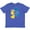 Retro Heather Royal, variant on Inktastic Down Syndrome Awareness with Handprints and Hearts Blue and Yellow Youth T-Shirt