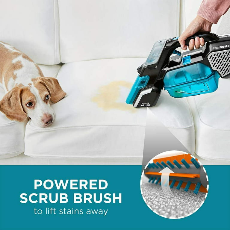 spillbuster™ Cordless Spill + Spot Cleaner with Powered Scrub Brush 