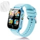 thumbnail image 1 of Reloj inteligente Luyiilo para niños con juegos de rompecabezas, cámara HD azul, 1 of 7