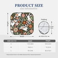 thumbnail image 3 of Balery 2 Piece Rabbits on Floral Car Windshield Sun Shade|Foldable Front Windshield Shade for Car Front Window for Most Sedans SUV Truck-Small, 3 of 7