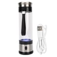 thumbnail image 3 of Hydrogen Rich Water Ionizer, 450 ML Anti Aging Hydrogen Generator Cup With Power Cable For Health And Beauty Cup, 3 of 8