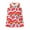 Red, variant on WOLLED Toddler Baby Girls Print Dresses for 1-6 Years,Cute Cozy Print Sleeveless Dresses Casual Print Dresses
