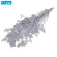 thumbnail image 3 of Uxcell 10-12 Inch Turkey Feathers, 1 Set Fluffy Bulk Natural Feathers for Crafts, Gray, 3 of 5