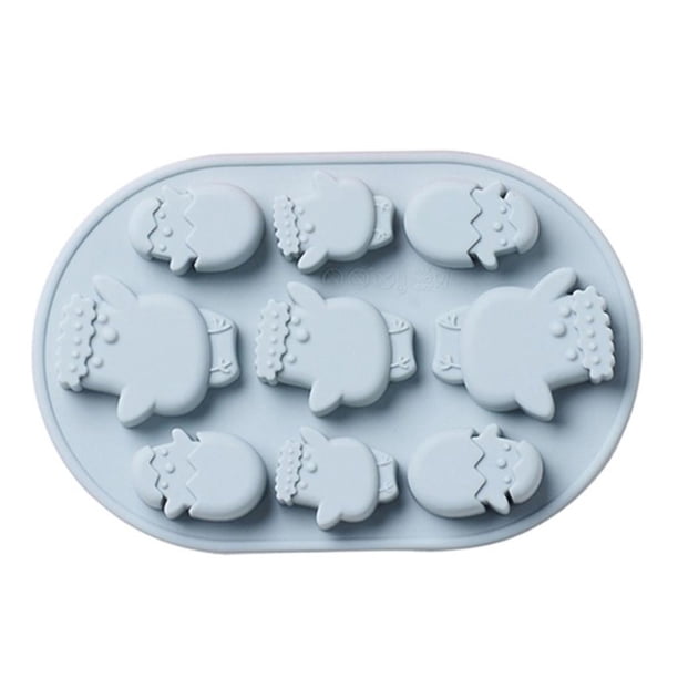 Advancent Molde de silicona para pastel de la serie Festival de Pascua, molde para hornear natillas de caramelo de Chocolate, cubo de hielo de huevo de Almacenamiento y organización del hogar Advancent HA022898-00