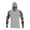 Black, variant on Men's Upf 50+ Sun Defense Lightweight Long Sleeve Rash Guard Shirts Athletic Hoodie Performance Spf Uv for Hiking Running Fishing Grey L