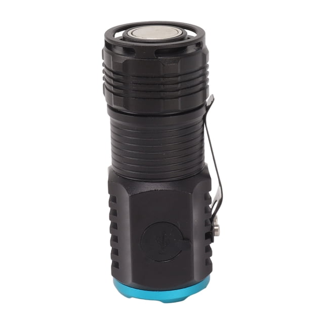 Small LED Flash Light, Long Range Aluminum Alloy Compact 6 Modes Mini Powerful Flashlight For Emergency