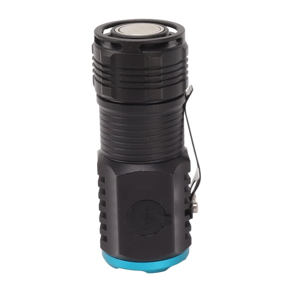 Small LED Flash Light, Long Range Aluminum Alloy Compact 6 Modes Mini Powerful Flashlight For Emergency