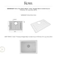 thumbnail image 2 of Rohl Wsg6347 Allia 18-5/8" L X 13-1/8" W Stainless Steel Basin Rack - Stainless Steel, 2 of 6