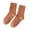 Light Coffee, variant on 1 Pair Women Winter Socks Soft Bouncy Cozy Solid Color Thicken Keep Warm Plush Fluffy High Elasticity Stockings for Everyday Life,Black