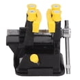 thumbnail image 1 of Table Carving Bench Vise, Aluminum Alloy Precise Adjustment Secure Fixation Hard Wearing Bench Vise  For Polishing, 1 of 8