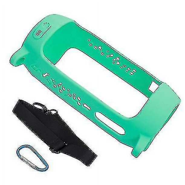 Funda protectora de silicona LIUXGMXG para Jbl Pulse4 a prueba de golpes verde menta