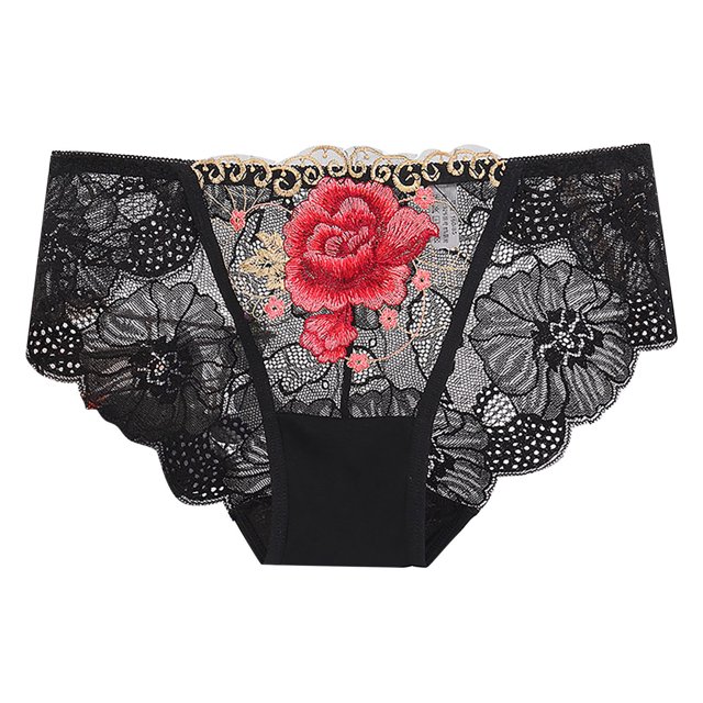 Aayomet Culottes Grande Taille pour Femmes, String Ouvert, Lingerie, Pyjama (Noir, G)