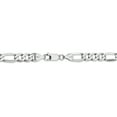 thumbnail image 4 of 14k White Gold 7.0mm Figaro Chain (Weight: 36.83 Grams, Length: 24 Inches), 4 of 4