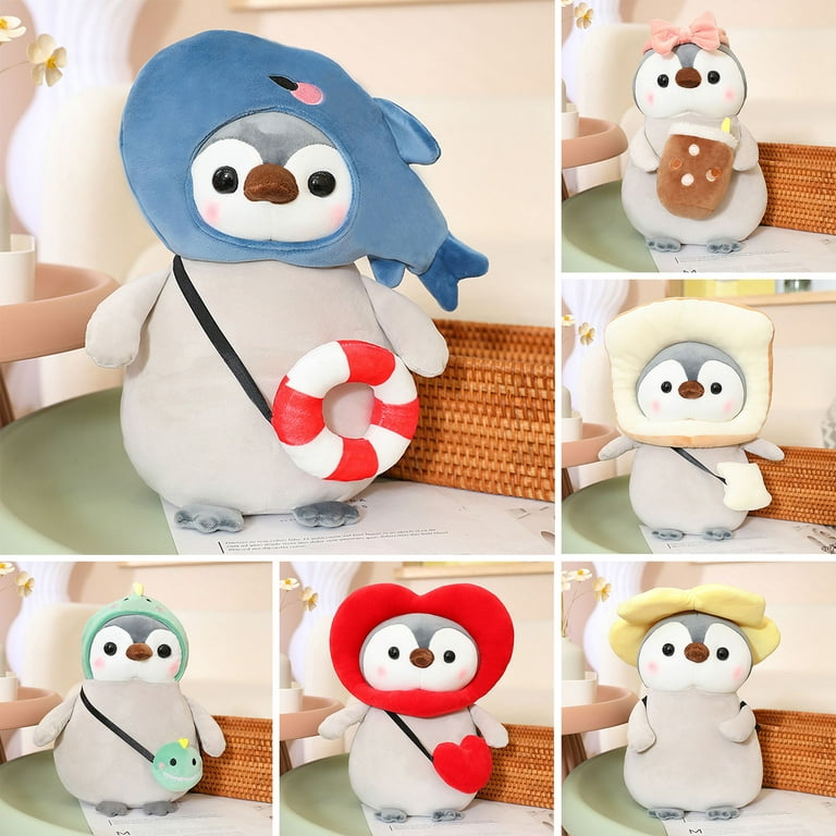 Plush Penguin, Animal Plush Toy, Kawaii Stuffed Animal, Cute Plush Pillow,  Cute Cushion, Great for Autism, Concentration, Stress Relief, Gift for