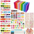 thumbnail image 1 of Juego de alfileres Cheer Skdtazrz, 100 unidades, color madera, con pegamento y herramientas, 1 of 9