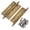 Bronze, variant on 2 Inch Folding Butt Hinges 2Pcs, 2.95 Inch Shaft, Brass Cabinet Door Hinges with Ball Finials for Drawers, Wardrobes & Wooden Boxes, Antique Oil Rubbed Bronze, 1.97 x 1.54 Inch Mounting Plate