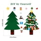 thumbnail image 4 of Árbol de Navidad de fieltro de bricolaje 3.3 pies para colgar en la pared Árbol de Navidad de bricol Abanopi Árbol de Navidad de bricolaje, 4 of 6