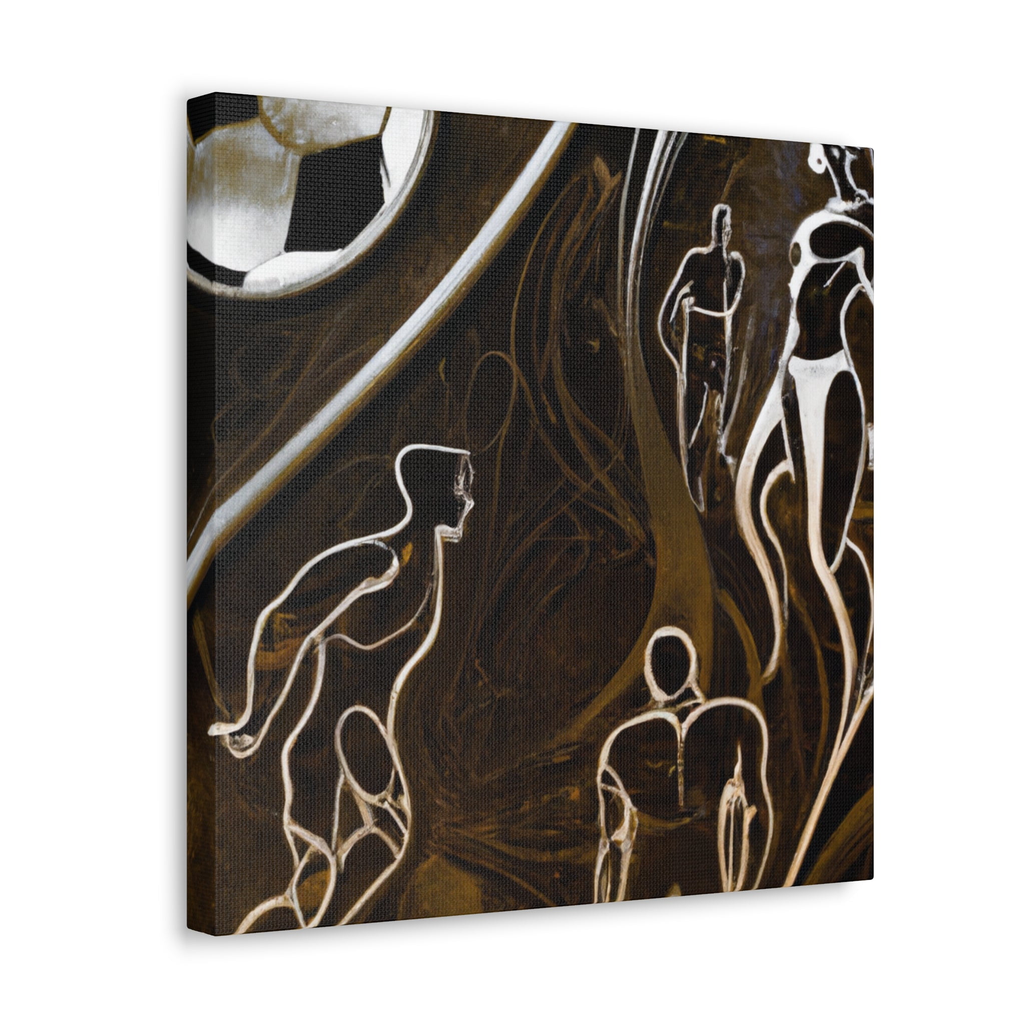"Football in the Air" - Canvas
