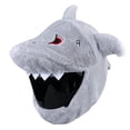 thumbnail image 1 of Helmet Protection Headgear Cover Funny Cartoon Fluffy Plush Set for Motorcycle, 1 of 8
